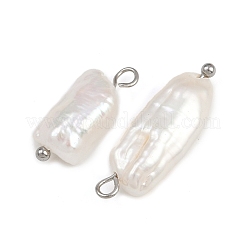 Natürliche Süßwasserperlen-Keshi-Perlenanhänger&nbsp;STAS-D378-03P