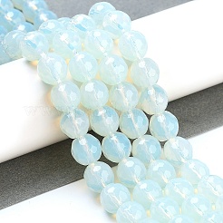 Chapelets de perles d'opalite&nbsp;G-G687-31-8mm