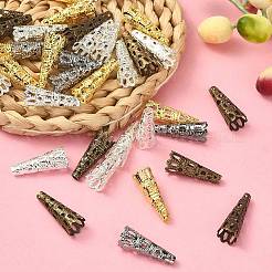 100 Stück Filigrane Perlenkegel aus Eisen in 4 Farben&nbsp;IFIN-YW0003-17