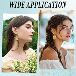3 paire de boucles d'oreilles 3 styles&nbsp;EJEW-TA000-70B