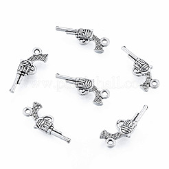 Tibetischer stil Aluminium Anhänger & Charms&nbsp;TIBEP-N012-03
