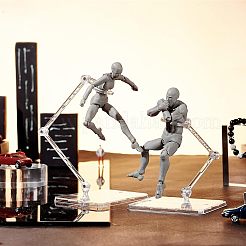 12 Satz 3 Farben Kunststoffständer Basis Actionfigur Displayhalter&nbsp;ODIS-FG0001-38