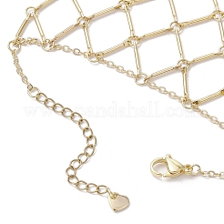 Bracelets à anneaux en laiton pour femmes&nbsp;BJEW-JB11580-01