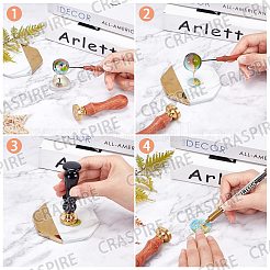 Kits de sellos de cera para hacer uno mismo&nbsp;DIY-CP0002-97C