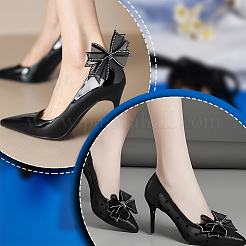 Stoff Strass Bowknot Schuh Dekoration&nbsp;FIND-WH0199-63B