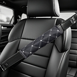 4 almohadilla universal para cinturón de seguridad de coche de piel sintética sintética.&nbsp;AJEW-CL0001-96A