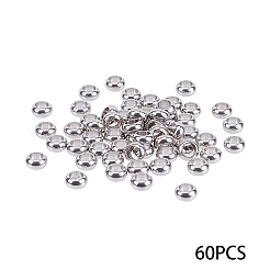 304 Edelstahlperlen&nbsp;STAS-UN0002-44P