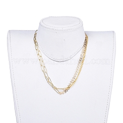 Set di collane a catena in ottone&nbsp;NJEW-JN02781