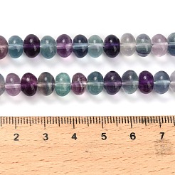 Natürlichen Fluorit Perlen Stränge&nbsp;G-L634-S01-5x8mm