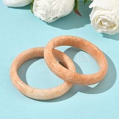 Brazaletes de aventurina rosa natural&nbsp;BJEW-R296-04