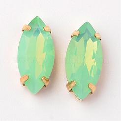 Nähen auf Rhinestone&nbsp;RGLA-K001-B-7x15mm-M
