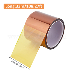 Nastro in tessuto resistente al calore in poliimmide da 33 m&nbsp;AJEW-WH0314-495F
