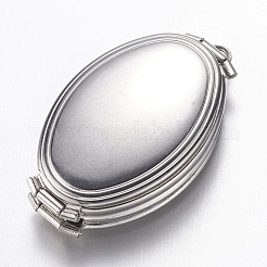 Messing-Medaillon-Anhänger&nbsp;KK-N0116-108P