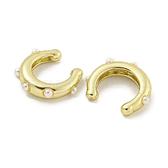 Manschettenohrringe aus Messing mit Ringständer&nbsp;EJEW-E312-06G