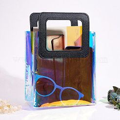 2 Farben PVC Laser transparente Tasche&nbsp;ABAG-SZ0001-03B