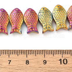 Chapelets de perles en verre électroplaqué&nbsp;EGLA-C007-05E