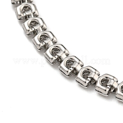 Gliederkettenarmbänder aus 304 Edelstahl für Damen&nbsp;BJEW-S153-19P