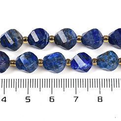 Filo di Perle lapis lazuli naturali &nbsp;G-L579-08A