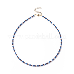 4 stücke 4 farben glas perlenketten set für frauen&nbsp;NJEW-JN03950