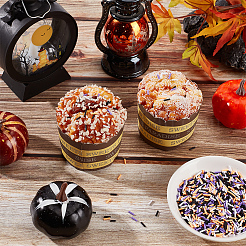 120 g 4 Farben handgemachte Polymer Clay Perlen mit Halloween-Motiven&nbsp;CLAY-SC0002-09