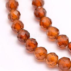 Chapelets de perles de grenat naturel&nbsp;G-F509-13-2mm