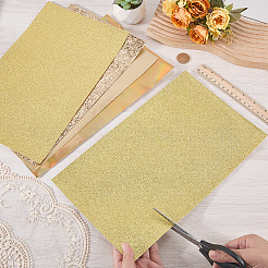 8 Stück 4 Farben Kunstlederstoffe&nbsp;DIY-CL0001-74B