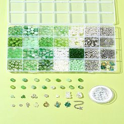 DIY-Set zur Schmuckherstellung von Armbändern aus Glasperlen&nbsp;DIY-FS0007-69