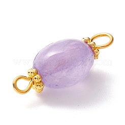 Connettori con maglie in ametista lavanda naturale&nbsp;PALLOY-JF01091-01