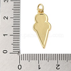 Pendenti smaltati in ottone placcato a cremagliera&nbsp;KK-S372-03C-01