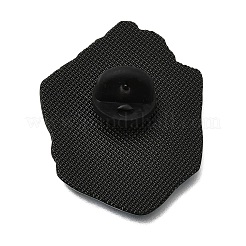 Épingles en émail en forme de bloc de glace et de rose&nbsp;JEWB-Z052-01EB-04