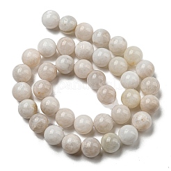 Brins de perles de pierre de lune arc-en-ciel naturel&nbsp;G-N328-024-10mm-AB