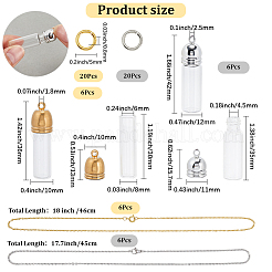 DIY Halskette machen Kits&nbsp;DIY-SC0030-95A