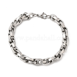 201 Edelstahl-Seilkettenarmbänder für Männer&nbsp;STAS-T077-16P