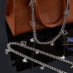 3 pz tracolla per borsa a catena intrecciata in lega&nbsp;AJEW-FH00023