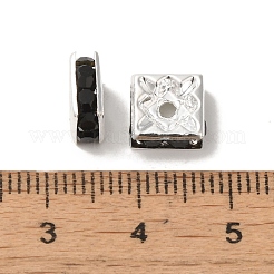 Messing Strass Zwischen perlen&nbsp;RSB074NF-04S