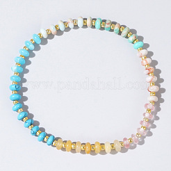 Stretch-Armbänder mit Rondellperlen im Bohème-Stil&nbsp;AI3708-2