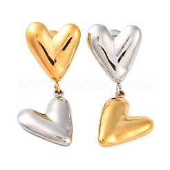Pendientes colgantes de acero inoxidable 304 con revestimiento iónico (IP)&nbsp;EJEW-G395-33GP