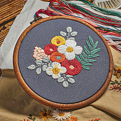 9 Stück Kreuzstich-Stickrahmen aus Kunststoff in 9 Stilen&nbsp;FIND-DC0004-90