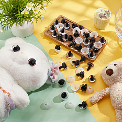 40 Satz Plastikaugen für Puppen zum Basteln&nbsp;DIY-PH0022-51