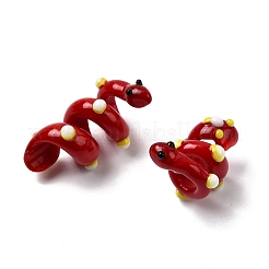 Cuentas de esmalte hechas a mano&nbsp;LAMP-K039-35D