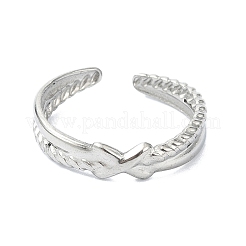 Manschettenringe aus Edelstahl 304 für Damen&nbsp;RJEW-M019-53P