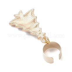 6 pendentif stéthoscope en alliage émaillé de Noël&nbsp;HJEW-JM03708
