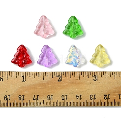 60 brin de perles de verre transparentes de 6 couleurs.&nbsp;EGLA-FS0001-44