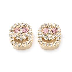 Perline zirconi micro pave  in ottone&nbsp;KK-M241-01N