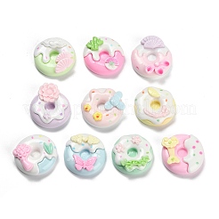 Undurchsichtige Decoden-Cabochons aus Harz&nbsp;RESI-I338-08