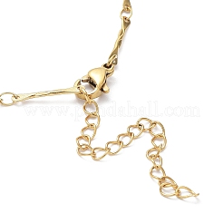 Ionenplattierung (IP) 304 Edelstahl-Gliederketten&nbsp;NJEW-K249-16G