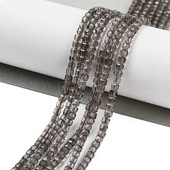 Natürliche Eis Obsidian Perlen Stränge&nbsp;G-H042-B38-01