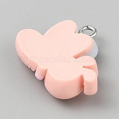 Pendentifs en résine opaque&nbsp;RESI-CJC0020-37D