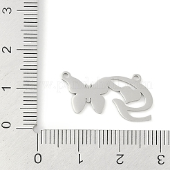 Anlaufgeschützte Anhänger aus 304er Edelstahl&nbsp;STAS-L279-002P-G