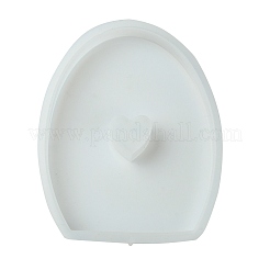 Stampi in silicone per uovo di pasqua con portacandele a forma di cuore&nbsp;SIL-Z019-01C